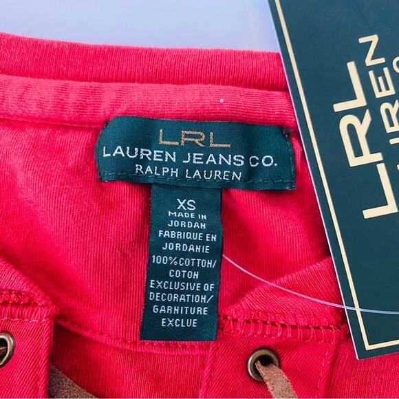 Ralph Lauren Ralph | 3/4 Sleeve Lace Pullover Top NWT XS - Picture 5 of 8